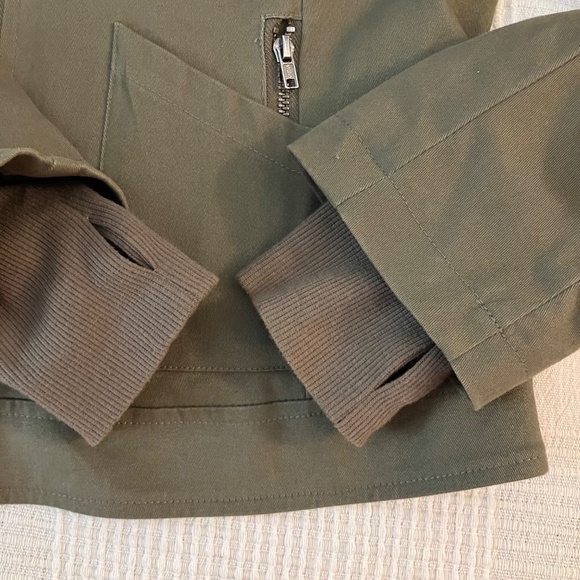 Star Wars Rogue One M Jyn Erso Cosplay Rebel Alliance Cropped Jacket Hot Topic - Picture 7 of 11